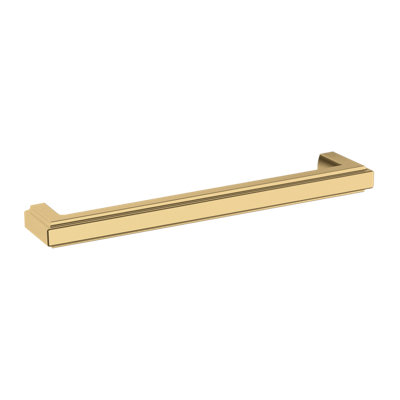 4344 Raised 8" Cabinet Pull, in Lifetime (PVD) Polished Brass