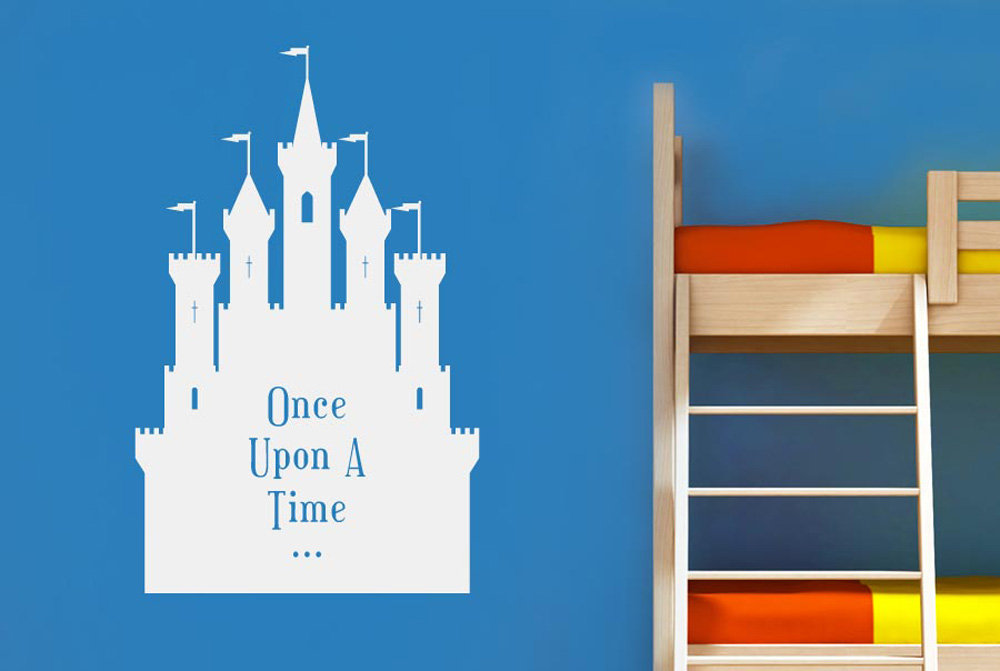 Once Upon A Time - Fairytale Castle Wall Sticker