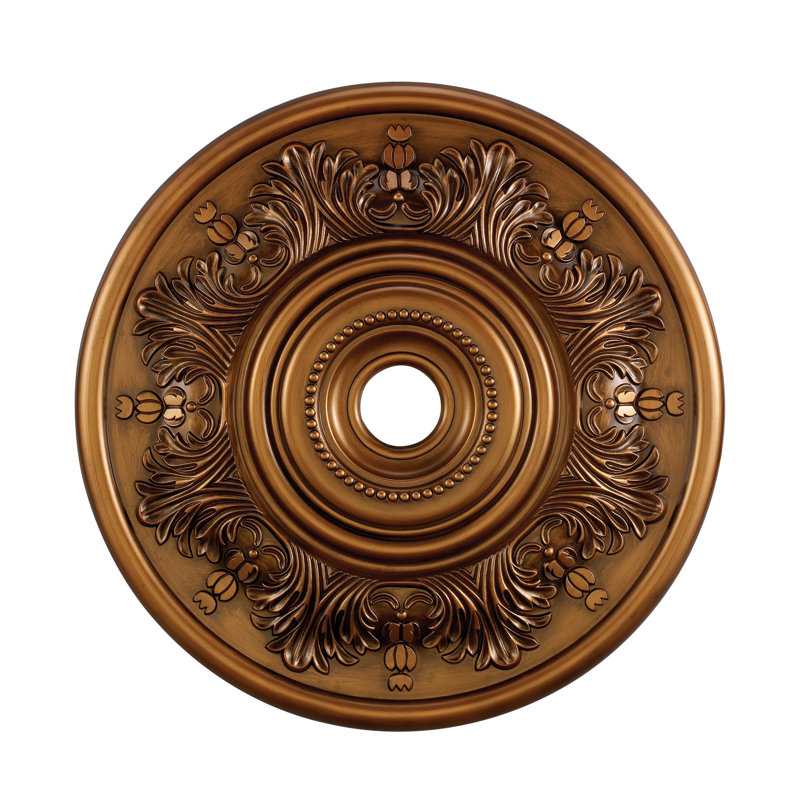 Médaillon large 30 po Lauderdale - bronze antique