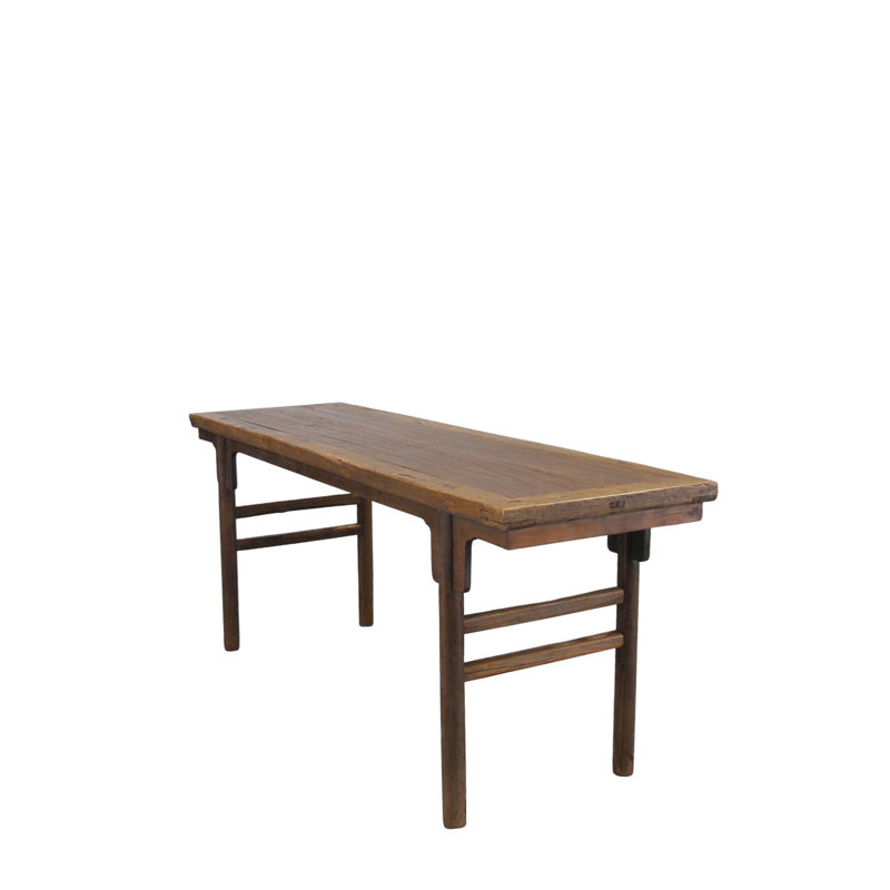 88" Long Elm Console Table