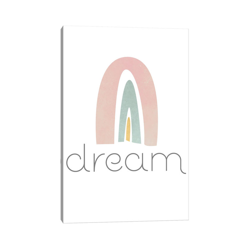 Rainbow Play IV by Jarman Fagalde - Wrapped Canvas Print, 30.48cm H x 20.32cm W x 1.905cm D