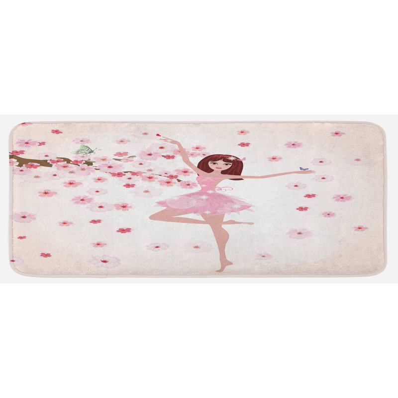 Eclectic Synthetic Kitchen Mat