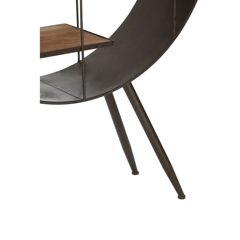 170cm H x 118cm W Iron Bookcase