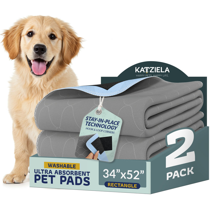 Coussinets pour chiens Katziela, H 1 po x l 34 po x P 52 po 