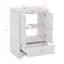 Meuble-lavabo autoportant avec tablettes réglables Modern-116925760-116925754