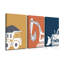 3 Piece Wrapped Canvas Print-1837651170