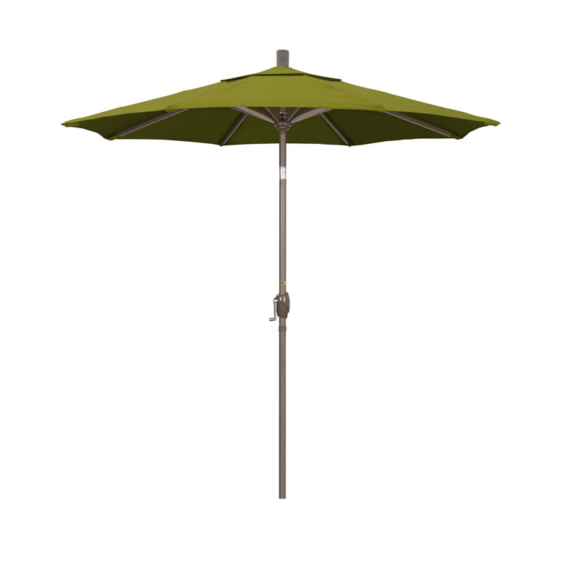 Parasol de marché 7,5', Bronze, Pacifique, Palmier - Pacifica