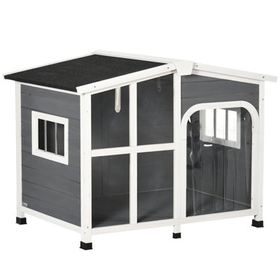 Daiyaan Wood Dog House
