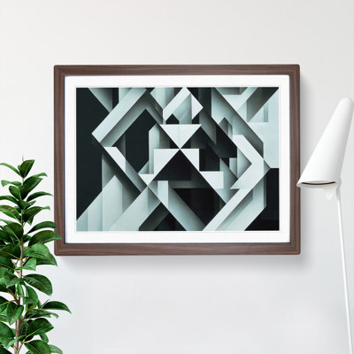 Fascinating Modern Abstract 1 Piece Single Picture Frame Wall Art