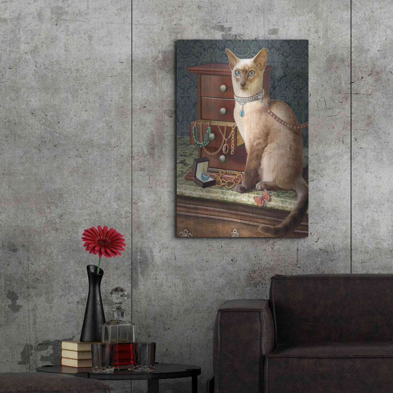 «Ego Siamese Cat» par Dan Craig, H 36 po x l 24 po