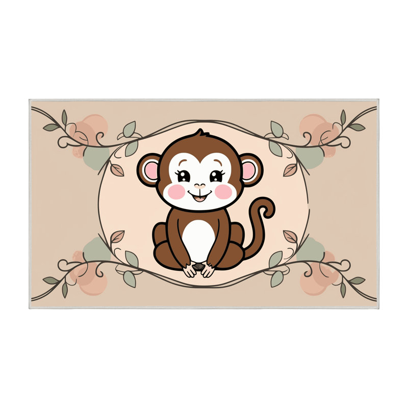 Tapis pour enfants East Urban Home, Rectangulaire 8 pi x 12 pi