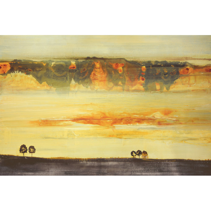 Études de couleurs par Chelsea Art Studio - impression, Image au pinceau gel, H 27 po x l 40 po