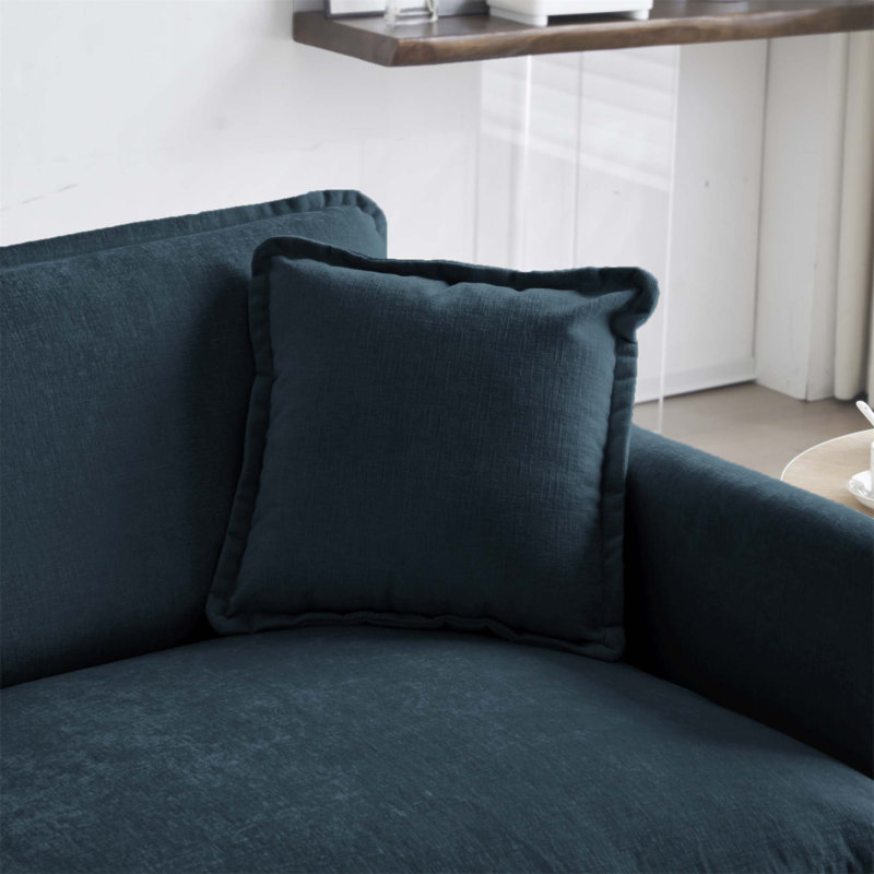 Fauteuil de lecture rembourré Comfy, Bleu