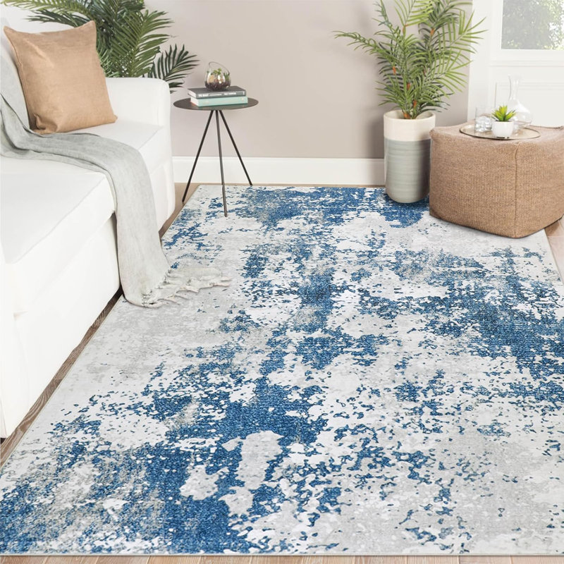 Synthetic Machine Tufted 230cm X 160cm Area Rug