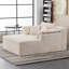 Canapés spacieux en mousse, chaise moderne surdimensionnée pour la maison, aucun assemblage requis