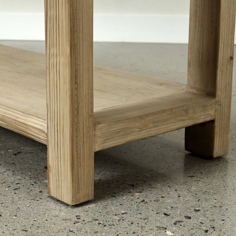 91'' W Solid Wood Console Table