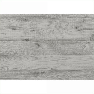 Stratifié gris & amp; Table basse moderne noire en métal pour le salon, L 40 po rectangulaire compacte et facile à assembler