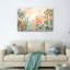 Ensemble de 1 tableau sur toile représentant un jardin botanique-739254358-739254357