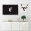 Half Moon - Wrapped Canvas-55360089