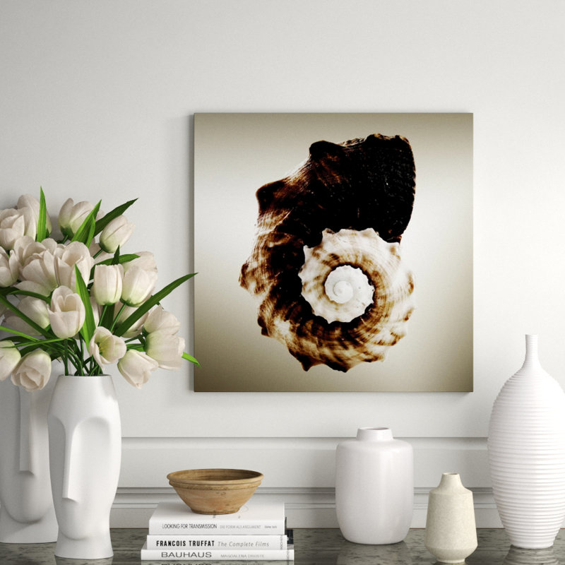 Gilt Shells III Print by Zoey Riley, 24" H x 24" W, Plexi