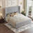 Deep Tufted Headboard Upholstered Wingback Bed-1104464854-1104464874