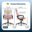 Comfort Ergo Swivel Office Chair-1281981136-1278541100