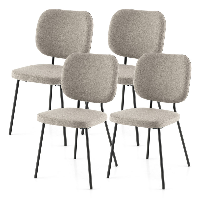 Chaise de salle à manger Khristie, Gris