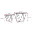 Kezlin Trestle Coffee Table