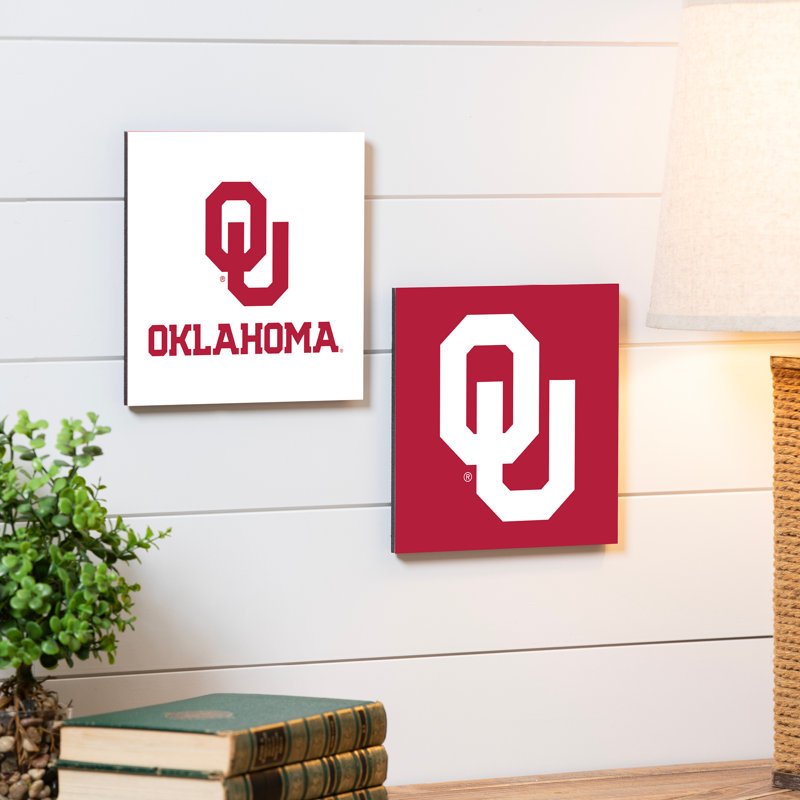 Université de l'Oklahoma - ensemble de 2 reproductions sans cadre