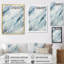 Blue Whirlwind I, reproduction d'art sur toile-290983400-290983407