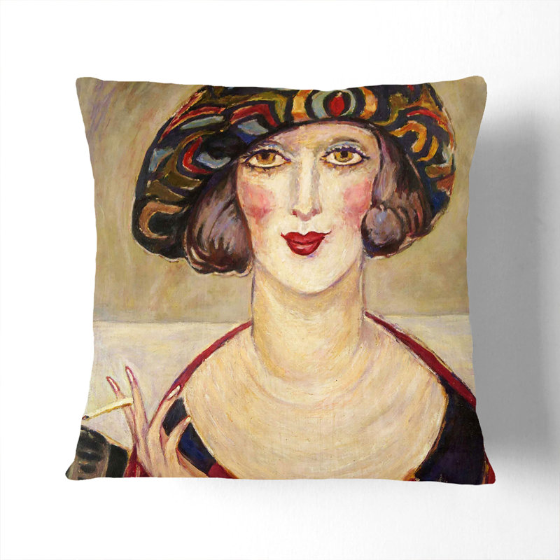 Square Throw Cushion, 55cm H x 55cm W x 20cm D