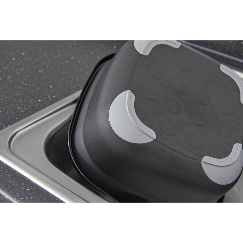 Plastic Odor Resistant Stationary Composter with Latching Lid