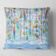 Carré, bijoux de coquillage et de perles - coussin décoratif traditionnel-60159322