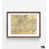 Brown Framed Print with Mat