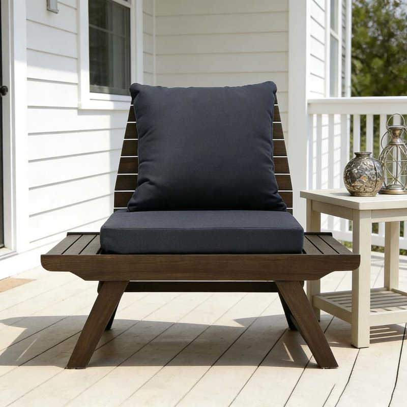 CHAISE CLUB EXTÉRIEURE, Gris foncé