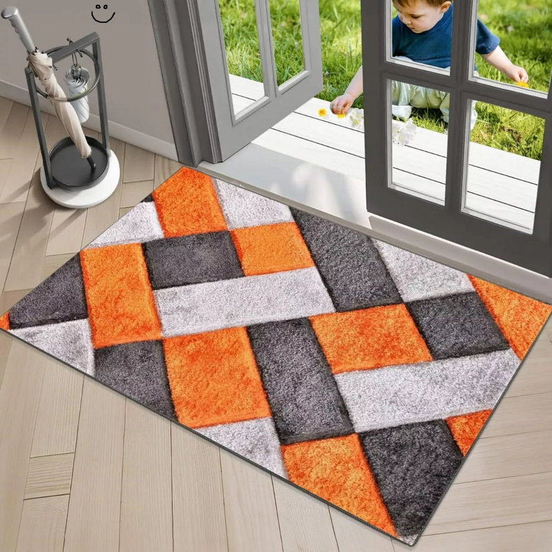 Shag Area Rug, Rectangle 60 x 110 cm