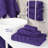 Darcelle 3-Piece 100% Cotton Bath Towel Set-960730816