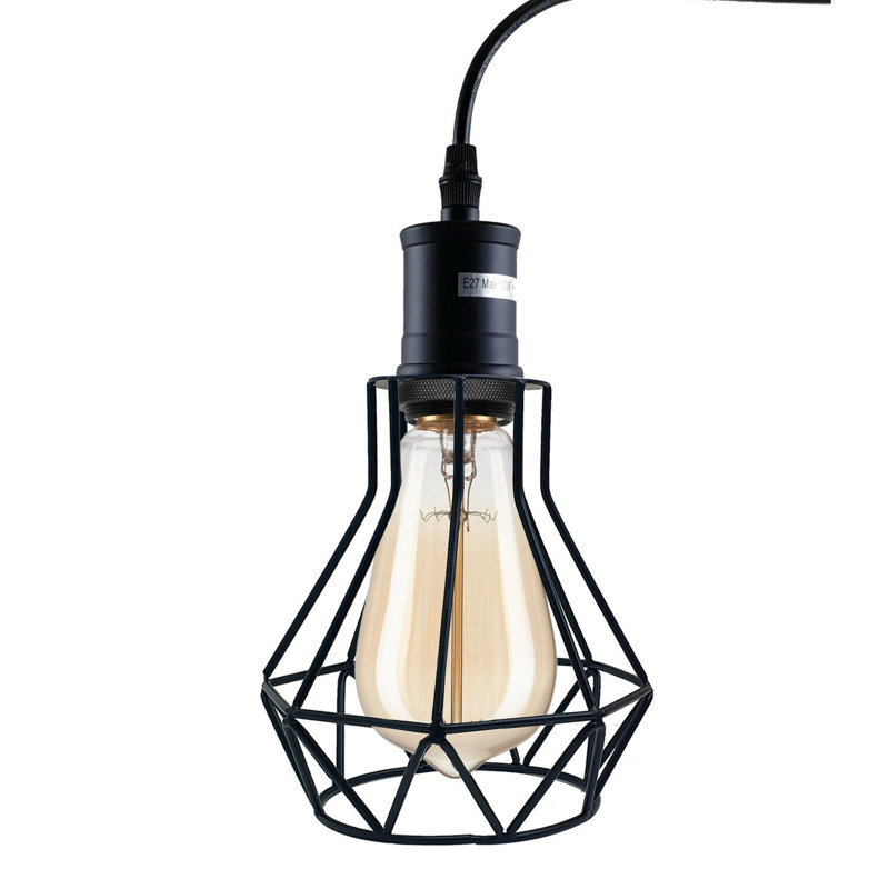 Housatonic 8 - Light Black Cluster Pendant