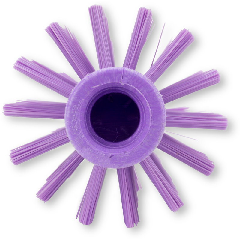Cleaning Brushes, 5.90" H x 5.90" L x 3" W, Purple