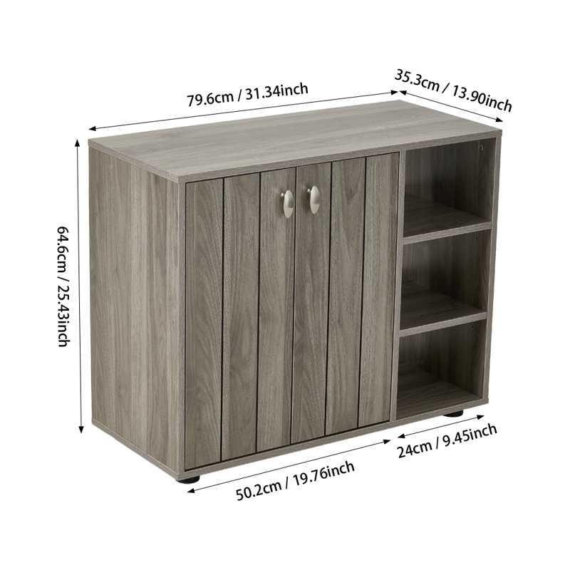 9 Pair Shoe Storage Cabinet