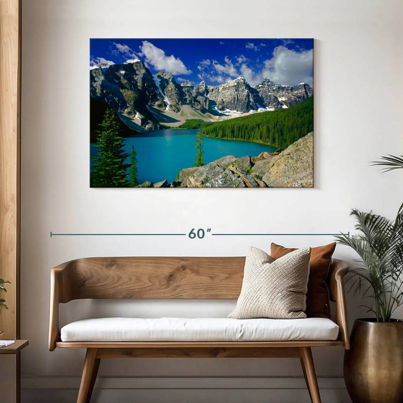 Alvord Enchanting Banff Landscape, H 30 po x l 45 po