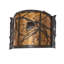 1 - Light Flush Mounted Sconce