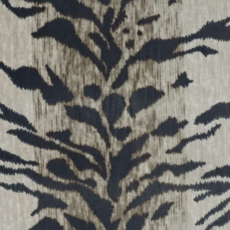 Tiago Animal Print Pillow Cover & Insert, Bolster 14"H x 42"W, White Animal Print