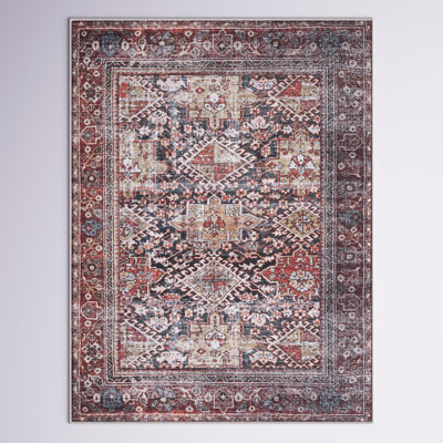 Allan Washable Oriental Indoor Rug