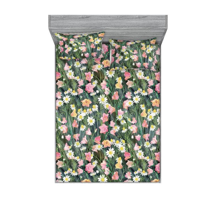 Drap-housse et taies décoratives 3 pièces Ambesonne