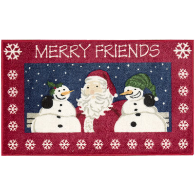 Tapis de zone rouge