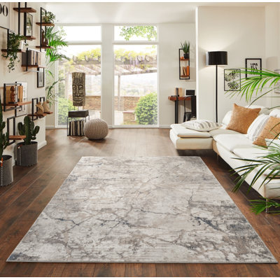 Elite Collection Transitional Abstract Area Rug