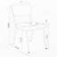 Chaises d'appoint noires et chromées (ensemble de 2)