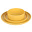 Gibson Home Canyon Crest 12-Piece Stackable Matte Melamine Dinnerware Set-72615069