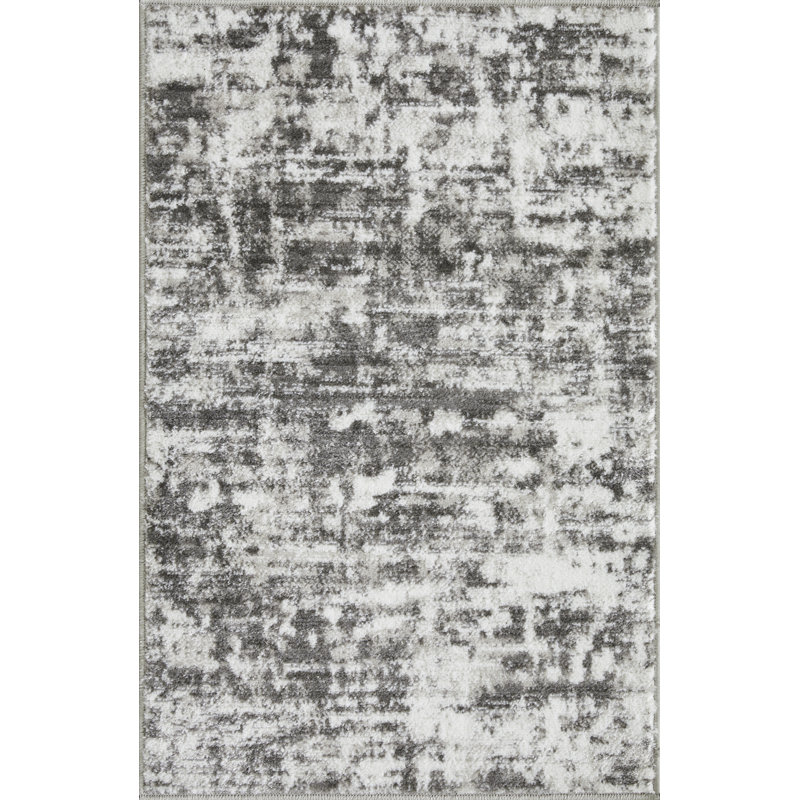 Siante Abstract Indoor Rug, Rectangle 2' x 3'
